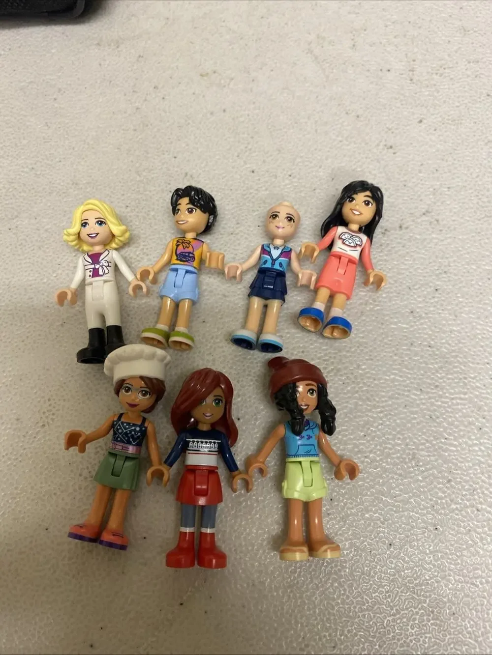Lot Of 7 Lego Figures